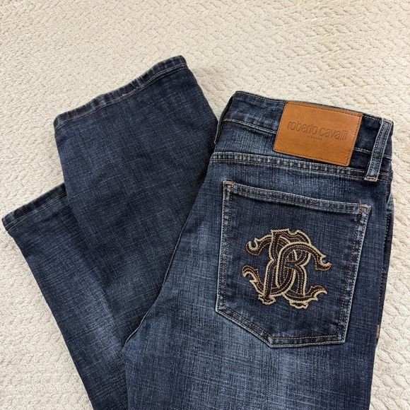 Roberto Cavalli Other - Roberto Cavalli Firenze Jeans Men's 32x24 (hemmed) Luxury denim Made in Italy